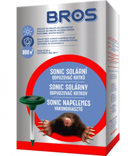 BROS Sonic solárny odpudzovač krtov 1ks