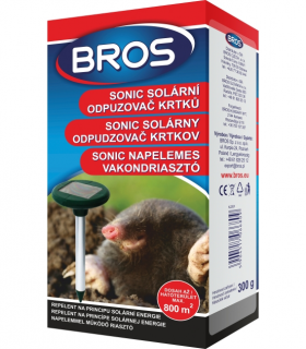 BROS- Sonic solárny odpudzovač krtov