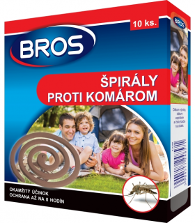 BROS- špirály proti komárom 10ks