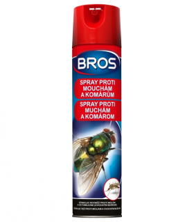 BROS spray proti muchám a komárom 400ml