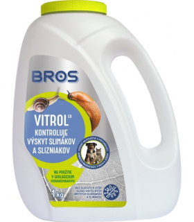 Bros VITROL 1kg na slimáky