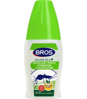 BROS ZELENÁ SILA repelent proti komárom a kliešťom 50ml
