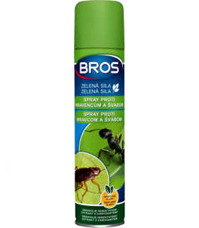 BROS ZELENÁ SILA spray proti mravcom a švábom 300ml