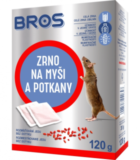 BROS- zrno na myši a potkany 120g