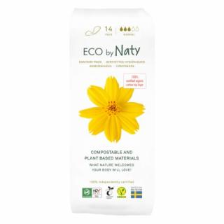 Dámské vložky ECO by Naty - normal 14ks