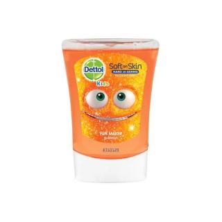 DETTOL No Touch Kids, náhradná náplň antibakteriálneho mydla pre deti Zabávač 250ml