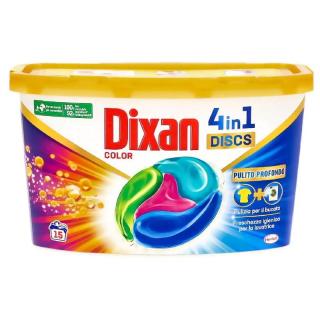 Dixan Discs pracie gélové kapsuly 15 kusov – Color