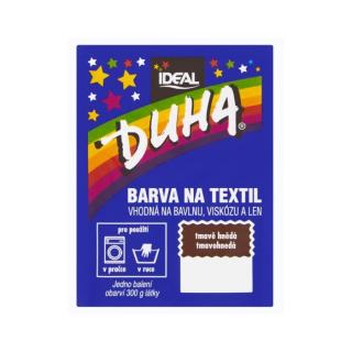 Duha textilná farba tmavo hnedá 15 g