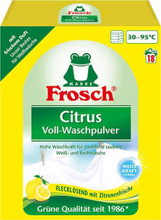 Frosch prací prášok EKO Citrus 1,35 kg (18 praní)