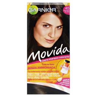 Garnier Movida farba na vlasy 300ml – 45 Tmavo- hnedá