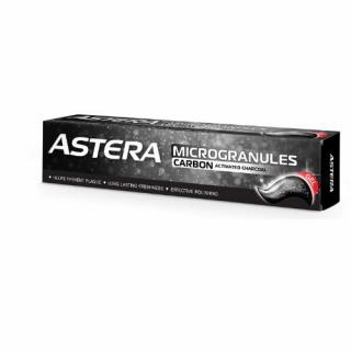 Gélová zubná pasta s mikrogranulami s aktívnym uhlím Carbon Astera 75ml