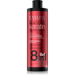 Hair Clinic Keratin Color & Repair 8v1 -  Micelárny regeneračný šampón chrániaci farbu vlasov