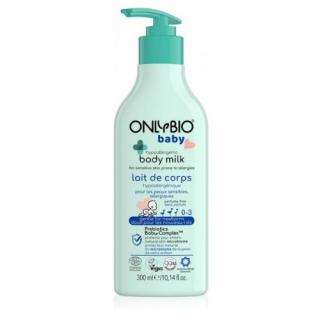 Hypoalergénne telové mlieko pre bábätká OnlyBio 300ml