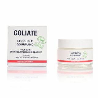 Jedlý masážny a lubrikačný olej 2v1 The Gourmet Couple Goliate 50ml