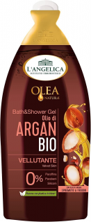 L´Angelica Olea Naturae sprchový gél a pena do kúpeľa 520ml – Olio di Argan Bio