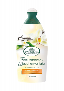 L´Angelica sprchový gél a pena do kúpeľa 500ml – Pomarančový kvet a vanilkové struky