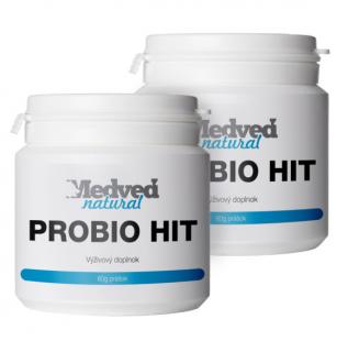 Medveď natural 2x Probio HIT po 60g