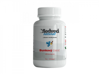 Medveď natural Bunkový čistič 30 kapsúl