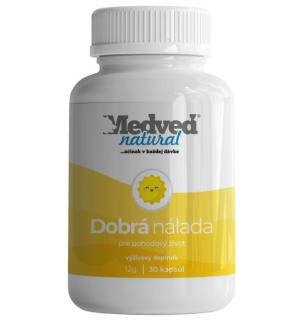 Medveď natural Dobrá nálada 30 kapsúl