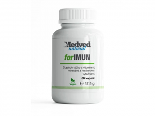 Medveď natural forIMUN 60 kapsúl
