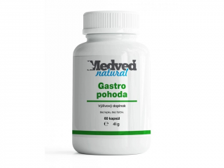 Medveď natural Gastro pohoda 60 kapsúl