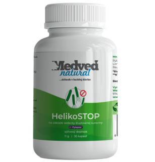 Medveď natural HelikoSTOP 30 kapsúl