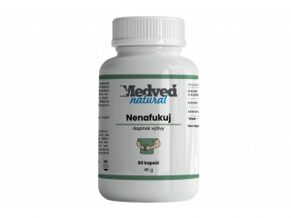Medveď natural Nenafukuj 60 kapsúl
