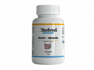 Medveď natural Nutri absorb 30 kapsúl