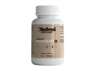 Medveď natural Pigmento 60 kapsúl