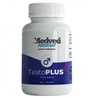 Medveď natural TestoPLUS 60 kapsúl