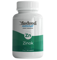 Medveď natural Zinok diglycinát 60 kapsúl