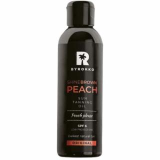 Olej pre podporu opálenia Broskyňa SPF6 ByRokko 180ml