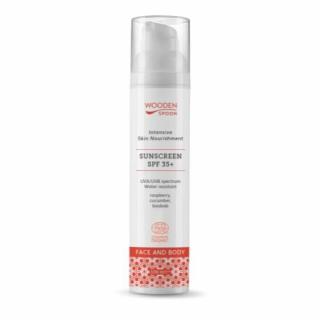 Opaľovacie mlieko na telo a tvár SPF 35+ Wooden Spoon 100ml