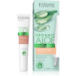 Organic ALOE + COLLAGEN - Tekuté očné vankúšiky na redukciu tmavých kruhov a opuchov