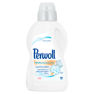 PERWOLL Renew Advanced Effect White & Fiber, prací gél 16 praní