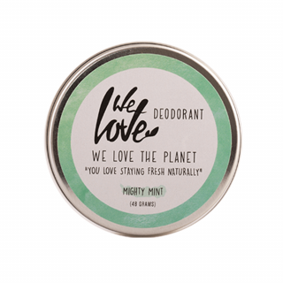 Prírodný krémový  deodorant  Mighty Mint  We Love the Planet 48 g