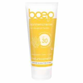 Prírodný opaľovací krém pre celú rodinu spf 30 Boep 200ml