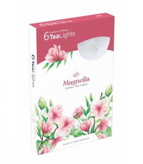 Santo Candles čajové sviečky Magnólia 6ks