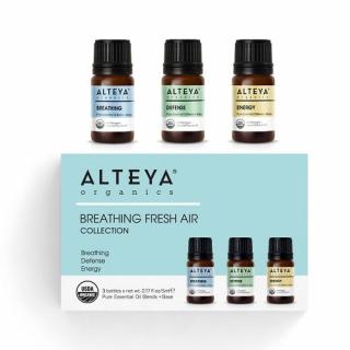 Set esenciálnych olejov "čerstvý vzduch" Alteya Organics (3 x 5 ml)