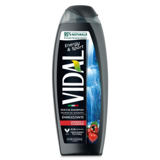 Vidal sprchovací gél a šampón pre mužov 250ml – Energy & Sport