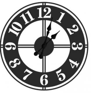 Moderné hodiny na stenu Turn 40 cm (Dizajnové hodiny na stenu v 4 farbách)