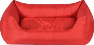 Pelech pre psa Cazo červený XL (Odolné mäkké pelechy pre psov s odnímateľným poťahom odpudzujúcim vodu)