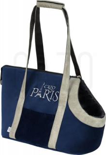 Prepravná kabelka pre psa Paris 30×40×24 cm (Luxusná cestovná látková taška pre malého psa)