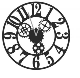 Štýlové hodiny na stenu Modes 40 cm (Nástenné hodiny do obývačky, kuchyne)
