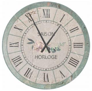 Vintage nástenné hodiny Saison, priemer 80 cm (Dizajnové hodiny na stenu)