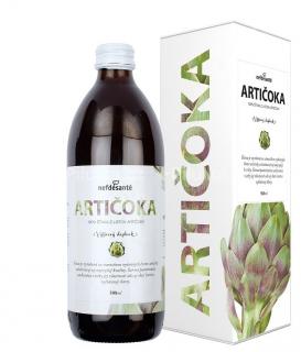 ARTIČOKA 100% šťava z listov 500ml Nefdesanté