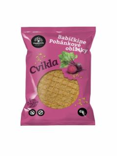 Babičkine pohánkové oblátky cvikla 60g Happylife