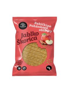 Babičkine pohánkové oblátky jablko a škorica 60g Happylife