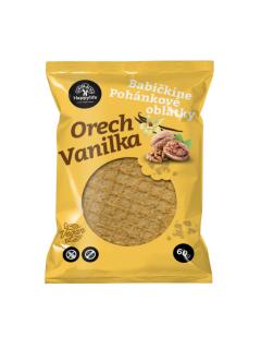 Babičkine pohánkové oblátky orech a vanilka 60g Happylife
