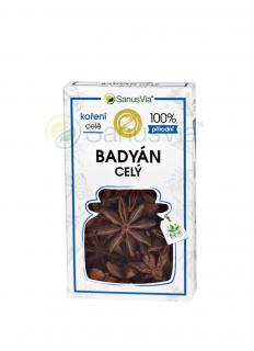 Badyán celý bio 14g SanusVia